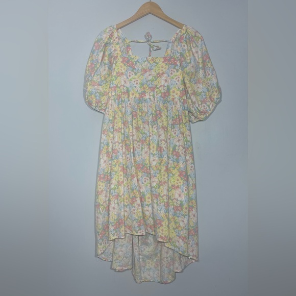 Jillian Harris x Joe Fresh Blushing Flower Back Tie Dress - Picture 6 of 9